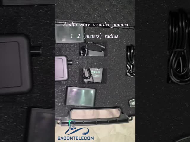 8 расстояние Jammer 2m диктофона взаимодействия зондов акустическое защищая видео