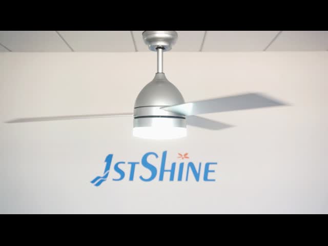6 スピード リモコン 52 インチ モダンディムブル LED 天井扇風機