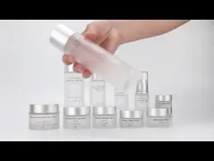 Подгонянная косметика опарника крема из матового стекла роскошная упаковывая 30г 50г 30мл 100мл 120мл video