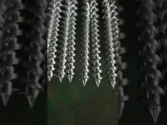 Цилиндр двухшнекового экструдера SKD61 video