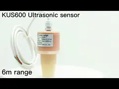 KUS600 Liquid Ultrasonic Water Level Sensor With Waterproof Connector Customized