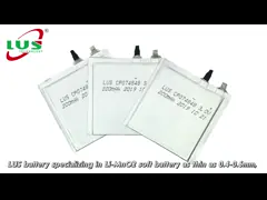 Батарея двуокиси марганца лития батареи Li Mno2 пакета CP144920 150mah 3v ультра тонкая мягкая video