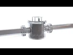 магнитная ловушка 200°К для очищает фильтрацию 304/316Л жидкостей перманентную магнитную video