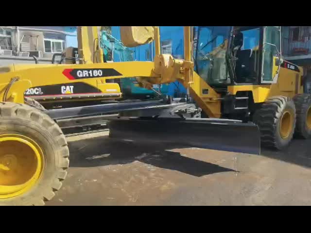 Подержанный мотор колеса СКМГ ГР180 расклассифицировал силу 140/2000 Кв/Рпм грейдера видео