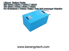 Батарея вольта 30AH Ev Lifepo4 компакта 60 с безопасностью случая утюга высокой video