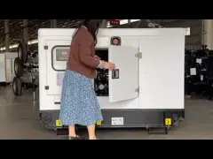 Electrical Perkins Power Diesel Generator 15kva 12kw With UK Perkins Engine 403A-15G2 video