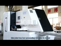 Машина HydraulicBusbar пробивая для медного алюминиевого пробивая вырезывания video