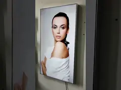 Дисплей рекламы потолка крыши двойника экрана Лкд 43 дюймов ультратонкий бортовой для окна магазина video