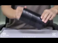 Жаропрочный черный крен журнала ленты полиимида каптона цвета слон крен video