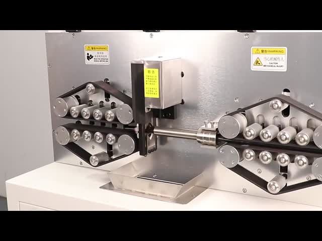 6-150Sqmm Автоматическая машина для резки и зачистки проводов кабеля для тяжелого режима работы видео