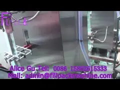 полностью закрытая машина завалки саше воды 500ml быстро открытая с ультрафиолетовым стерилизатором video