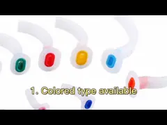 Медицинский закодированный цветом голубой устранимый стерильный дыхательный путь Гуедель с сертификатом КЭ video