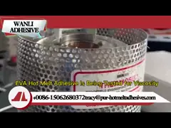 How to do the viscosity testing of hot melt