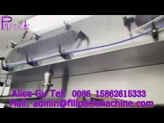 Automatic Juice Fruit Pulp Filling Capping Machine 3 In 1 Monoblock Granule Beverage