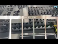 небольшой автомат для резки лазера CNC автомата для резки 1000W лазера волокна 1300x900 для стали углерода утюга video