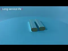 Серебр покрыл изготовленную на заказ скважину трубок подачи кварца двойную video