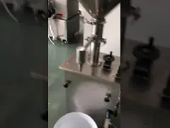 Небольшая полуавтоматическая заполнительная машина video