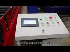 Color Steel Ppgi Ridge Forming Machine 15-20m/Min For Roof Panel