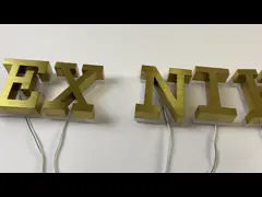Outdoor Alphabet Led Letter Lights Signboard Halo Lit Sign Letters