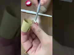 Пенька сигареты Pre свертывает таможню конуса Pre свернула бумажные конусы для курения video