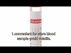 ЛЮБИМЕЦ Bd 3,8% литий-гепариновая трубка цитрата крови пробирки для сбора цельной крови video