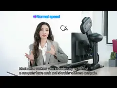 오르고 자동이어서 회전하는 전기 태블릿 디스플레이 장착대