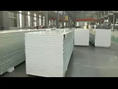 Изоляция жары 6-20kg/M3 панели сэндвича Eps стены раздела потолка video