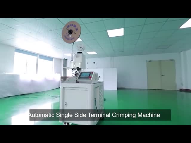 CX-02A Full Automatic Single Head Terminal Wire Crimping Machine For Harness