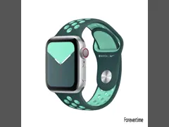 ремешок для часов силикона RoHS умного ремешка для часов 38mm двух- breasted красный video