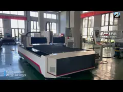 Анти- сотрясая лазер CNC волокна подвергает бег механической обработке металла 4020A высокоскоростной video