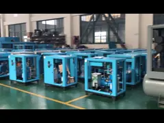 Электрический энергосберегающий тип HP винта компрессора воздуха 75kW переменной скорости 100 video