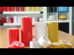 лента полиэстера крена клейкой ленты полиэстера 100ум слон с акриловым прилипателем video