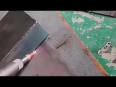 Handheld сварщик 1000W 1500W лазера сварочного аппарата лазера волокна 1070NM Handheld video