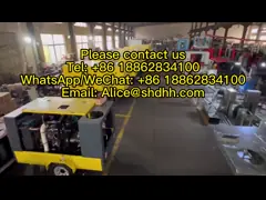 Тип промышленный портативный Mpa винта компрессора воздуха 0,8 двигателя дизеля на катить video