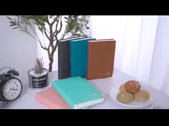 Еженедельная ежемесячность планирует A5 бумагу цвета слоновой кости 80gsm исполнительного плановика размера 2023 video