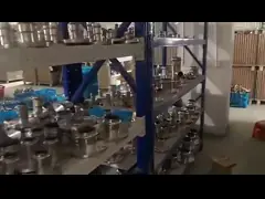 Изготовленное на заказ гнездо пригонки прессы гнезда PN25 трубы водопровода SS304L SS316L video