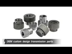 Шестерня шпоры машины CNC зубов шестерни 20-39 меди цилиндрическая Hobbing video