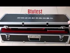 Оборудование для испытаний асфальта Retroreflectometer дорожной разметки экрана касания LCD video