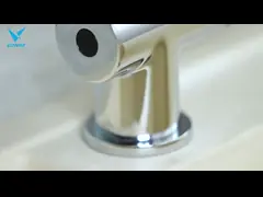 Сенсорный смеситель CONNE, умный смеситель для раковины, коммерческий бесконтактный кухонный кран video