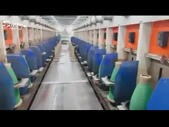 Yarn Twisting. This is like a small workshop. It's so interesting