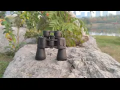 Prismáticos potentes del verde de la gama larga 7x50 10x50 para viajar video