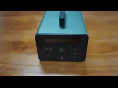 генератор 12V 5A электростанции 1000w на открытом воздухе батареи 220V портативный солнечный video