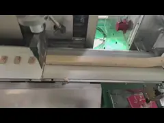 Пищевая промышленность автомата для резки автоматического резца печенья ультразвуковая video