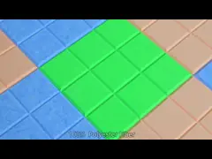 Отделка стен обшивает панелями класс a акустических панелей современный ASTM E84 полиэстера video