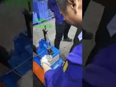 1MM до вентилятор машины утески ячеистой сети 5MM покрывает механический триммер video