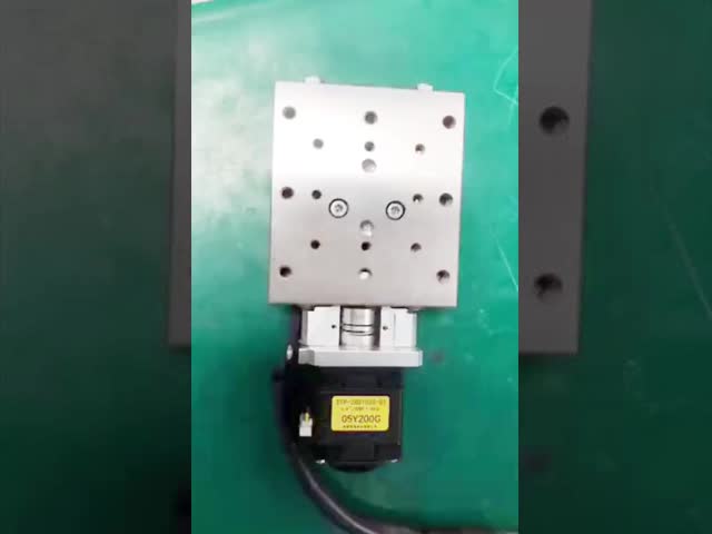 Stainless Steel Motorized Linear Stage Ball Screw Linear Stage  20mm Thickness
