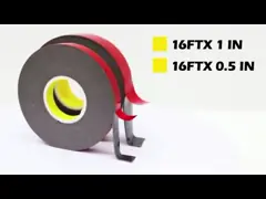 Водонепроницаемая двухсторонняя клейкая лента для тяжелого режима работы монтажная пенопластовая лента video