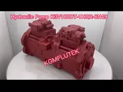 Насос гидронасоса K3V180DT-1HQR-6N49 экскаватора K3V180DT аксиальнопоршневой video