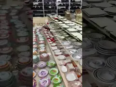 Hotel Quality and Long-lasting Durability Melamine Dinner Plates