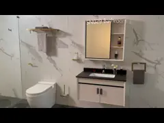 Логотип Multi оборудования шкафов полотенца Bathroom функции двойного изготовленный на заказ video